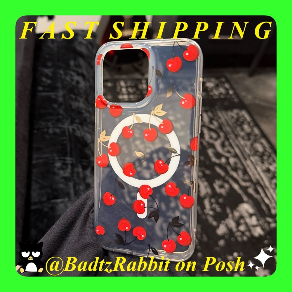iPhone 15 Pro Max Phone Case | CHERRIES 🍒